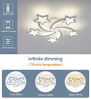 Axyaa Nordic Star LED Ceiling Chandelier Modern Elegant Lighting Fixtures