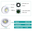 Axyaa COB LED Under Cabinet Light Wireless Wall Lamp for Various Spaces