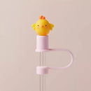 Silicone Straw Stopper Animal Tumbler Decor Charm for 10mm Straws