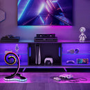 Axyaa Multicolor Desk Lamp with USB Plug for Bedroom, Study, Living Room, Coffee Shop