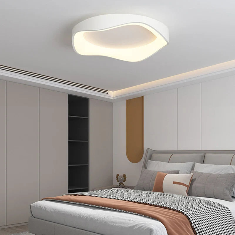 Axya Modern LED Ceiling Light for Living Room Bedroom Kitchen - Minimalist Circular Design