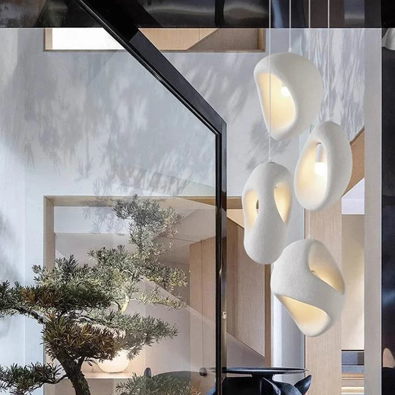 Axyaa Nordic Stair Chandelier Ceiling Light Pendant for Living Room, Bedroom, Dining Room