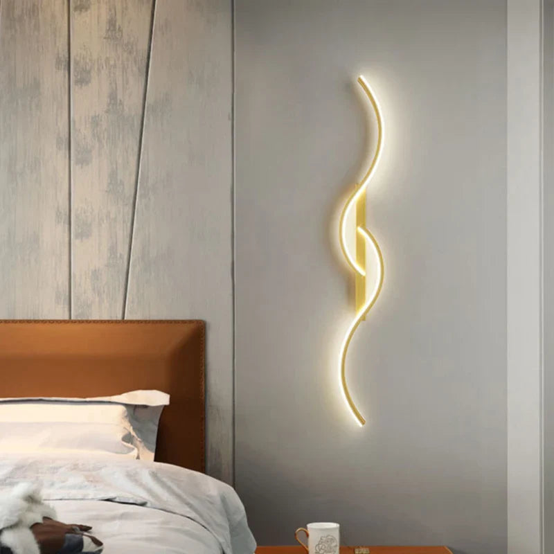 Axya Modern LED Wall Decor Lamp for Living Room, Bedroom, Dining, Stair Art