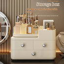 Axyaa 360° Rotating Makeup Organizer with Drawers & Large Capacity for Vanity