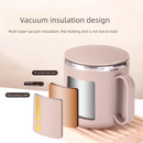 Axyaa Double-Layered Stainless Steel Coffee Cup 400ml - Vacuum Insulated Beverage Container