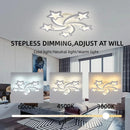 Axyaa Nordic Star LED Ceiling Chandelier Modern Elegant Lighting Fixtures