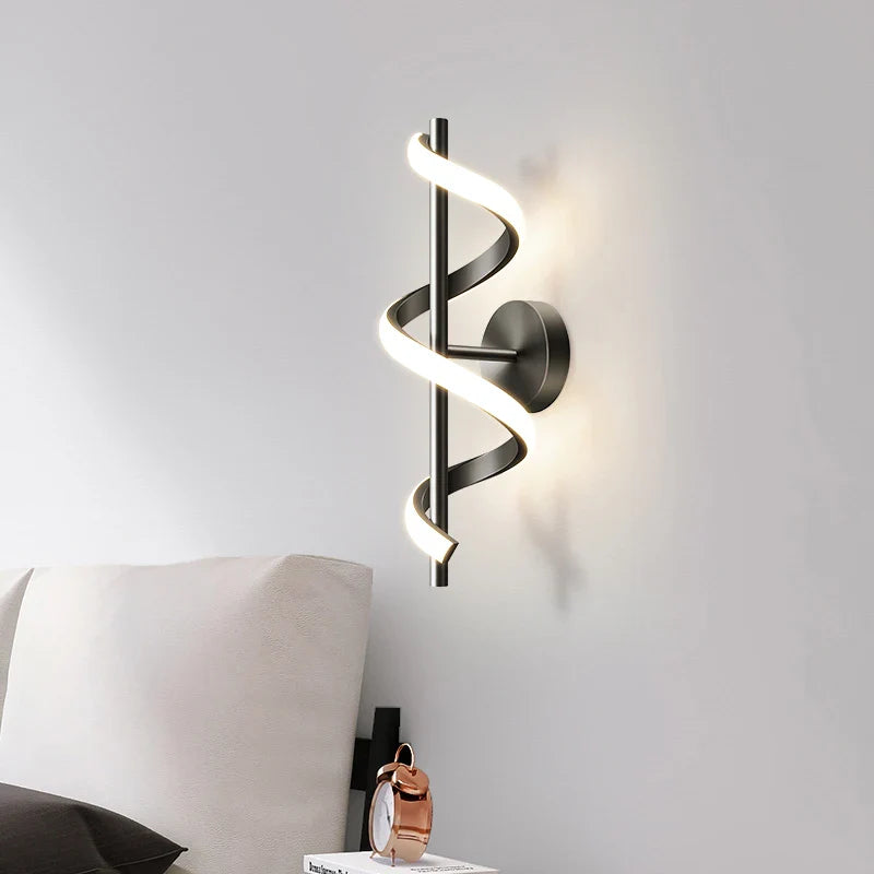 Axya LED Wall Lamp: Modern Living Room Bedroom Decor Sconce Lights