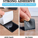 Axyaa Heavy-Duty Interlocking Mounting Strips - Reusable Sticky Back Tape