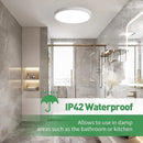 Axyaa LED Ceiling Light: Modern 3 Colors for Kitchen Bedroom Living Room