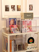 Axyaa CD DVD Storage Organizer Case Box: Transparent, Dust-proof, Media Holder