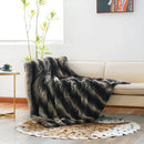 Axyaa Faux Fur Throw Blanket - Soft, Warm, Cozy Home Décor