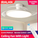 Axyaa LED Ceiling Fan with Lamps for Bedroom, Living Room, and Study
