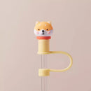 Silicone Straw Stopper Animal Tumbler Decor Charm for 10mm Straws