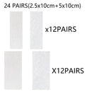 Axyaa Heavy-Duty Interlocking Mounting Strips - Reusable Sticky Back Tape