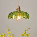 Axyaa Nordic Glass Pendant Light - Modern Living Room Decor Fixture
