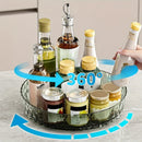 Axyaa Kitchen Countertop Spice Turntable Rack