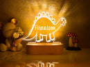 Axyaa Personalized Kids USB Night Light and Name Lamp for Nursery Bedroom Wall Decor