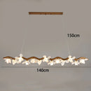 Axyaa Modern LED Pendant Light for Living Room and Dining Room