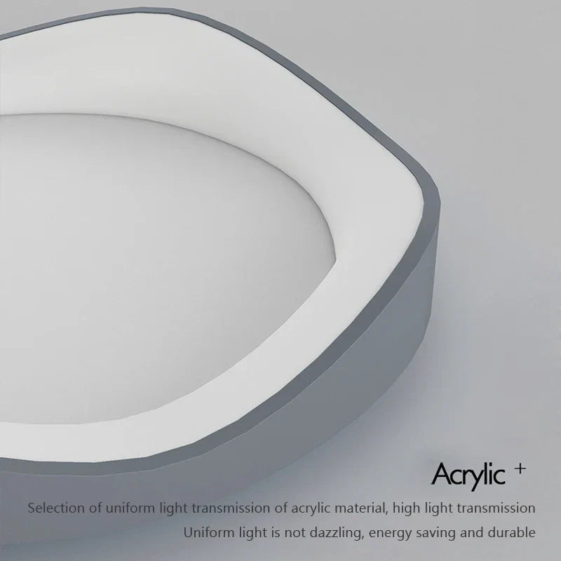 Axya Modern LED Ceiling Light for Living Room Bedroom Kitchen - Minimalist Circular Design