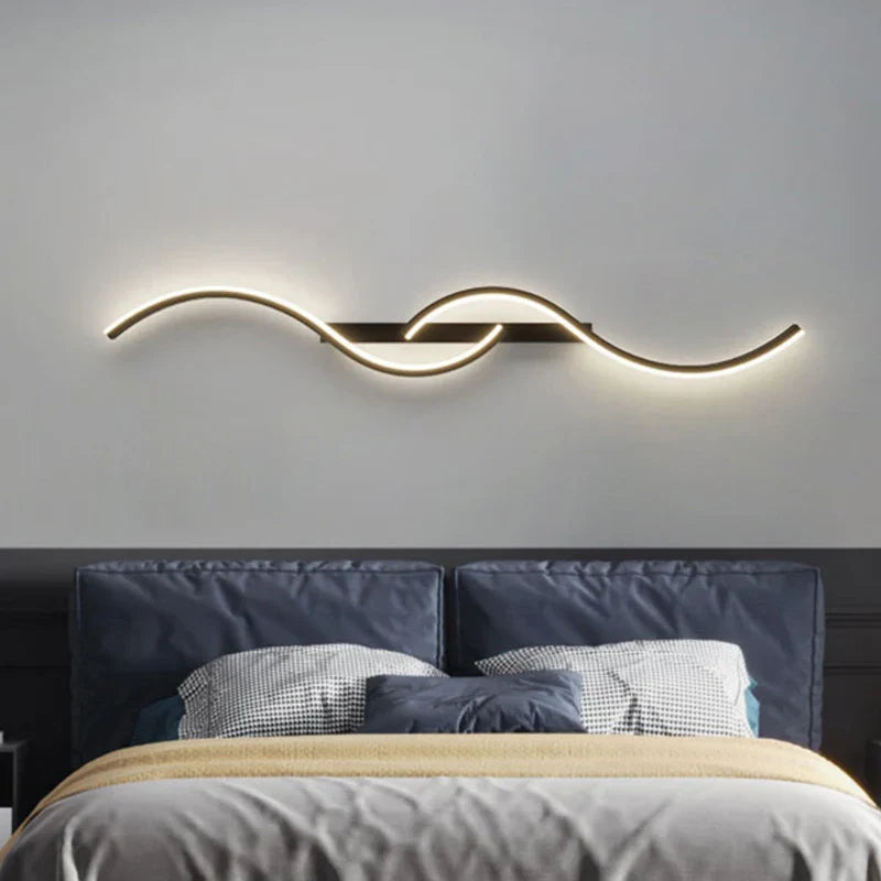 Axya Modern LED Wall Decor Lamp for Living Room, Bedroom, Dining, Stair Art