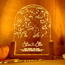 Axyaa Personalized Constellation Chart Lamp for Couples Family Love Gifts