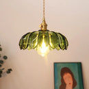 Axyaa Nordic Glass Pendant Light - Modern Living Room Decor Fixture