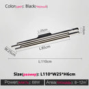 Axyaa LED Modern Chandelier for Living Room, Creative Minimalist Atmosphere Lighting
