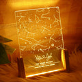 Axyaa Personalized Constellation Chart Lamp for Couples Family Love Gifts
