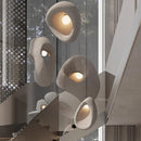 Axyaa Nordic Stair Chandelier Ceiling Light Pendant for Living Room, Bedroom, Dining Room