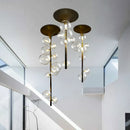 Axyaa Glass Bubble Pendant Light for Modern Dining Room Decor