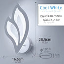 Axyaa Modern LED Wall Lamps for Creative Bedroom Sconce Lighting