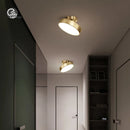 Axyaa Round Copper Golden Ceiling Lights - Elegant Home Decor Fixture