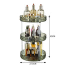 Axyaa Acrylic Makeup Organizer Rotating Storage Box for Cosmetics and Skincare