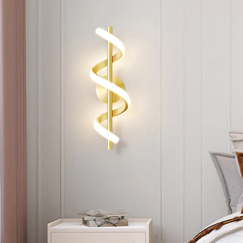 Axya LED Wall Lamp: Modern Living Room Bedroom Decor Sconce Lights