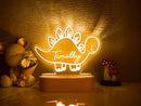Axyaa Personalized Kids USB Night Light and Name Lamp for Nursery Bedroom Wall Decor