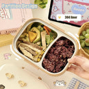 Axyaa Stainless Steel Bento Box with Compartments & Microwave Safe - Lunch Picnic Container
