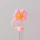 Silicone Straw Stopper Animal Tumbler Decor Charm for 10mm Straws