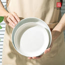 Axyaa Gradient Ceramic Bowl & Plate Set: Enhance Dining Experience for Home & Hotels