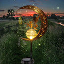 Axyaa Solar Cat Moon Outdoor Garden Lamp Automatic Sensor Decorative Lighting