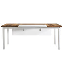 Axyaa 55" Computer Desk - Home Office Writing Table Workstation