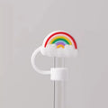 Axyaa Silicone Straw Cover Cap for Stanley Cup: Cute Animal Tumbler Charm