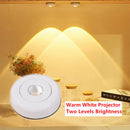 Axyaa Touch LED Cabinet Lights - Sunset Lamp for Kitchen, Bedroom, Closet - Battery Powered Night Light