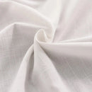White Cotton Hemstitched Cocktail Napkins by Axyaa - Set of 6