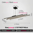 Axyaa LED Modern Chandelier for Living Room, Creative Minimalist Atmosphere Lighting