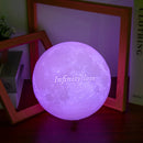 Axyaa Moon Lamp Night Light - Personalized Photo & Text Customization