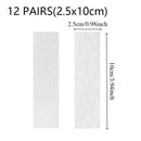Axyaa Heavy-Duty Interlocking Mounting Strips - Reusable Sticky Back Tape