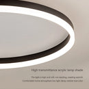 Axya Round LED Ceiling Chandelier for Living Dining Room Kitchen Bedroom