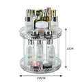 Axyaa Acrylic Makeup Organizer Rotating Storage Box for Cosmetics and Skincare