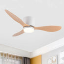 Axyaa LED Ceiling Fan Light Remote Control Kitchen Living Room Minimalist Home Decor