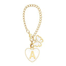 Butterfly Letter Tumbler Charm for Stanley Cups | Axyaa Aesthetic Pendant for Thermos Cup